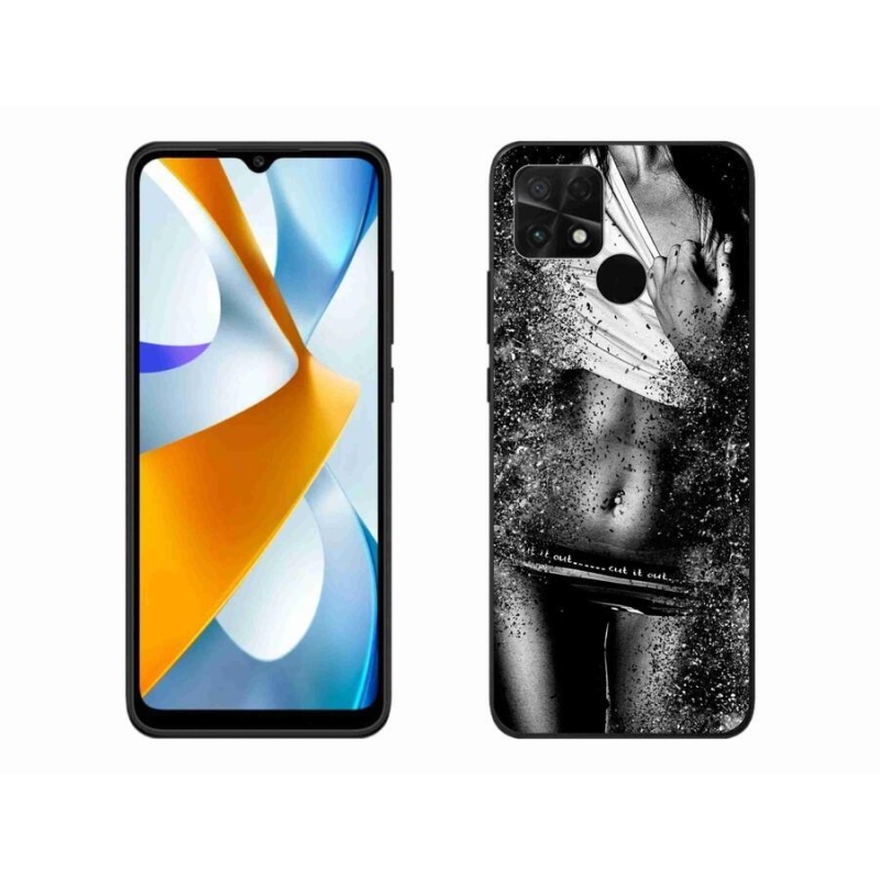 Gél borító mmCase a Xiaomi Poco C40-hez - szexi nő 1