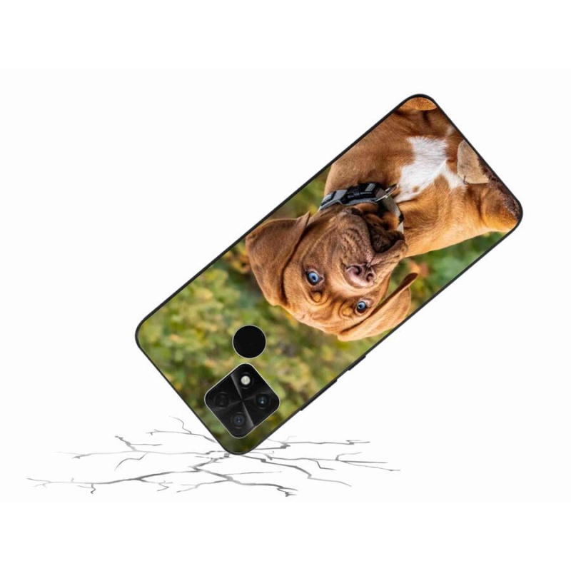 Gél borítás mmCase a Xiaomi Poco C40-hez - kölyökkutyakölyök