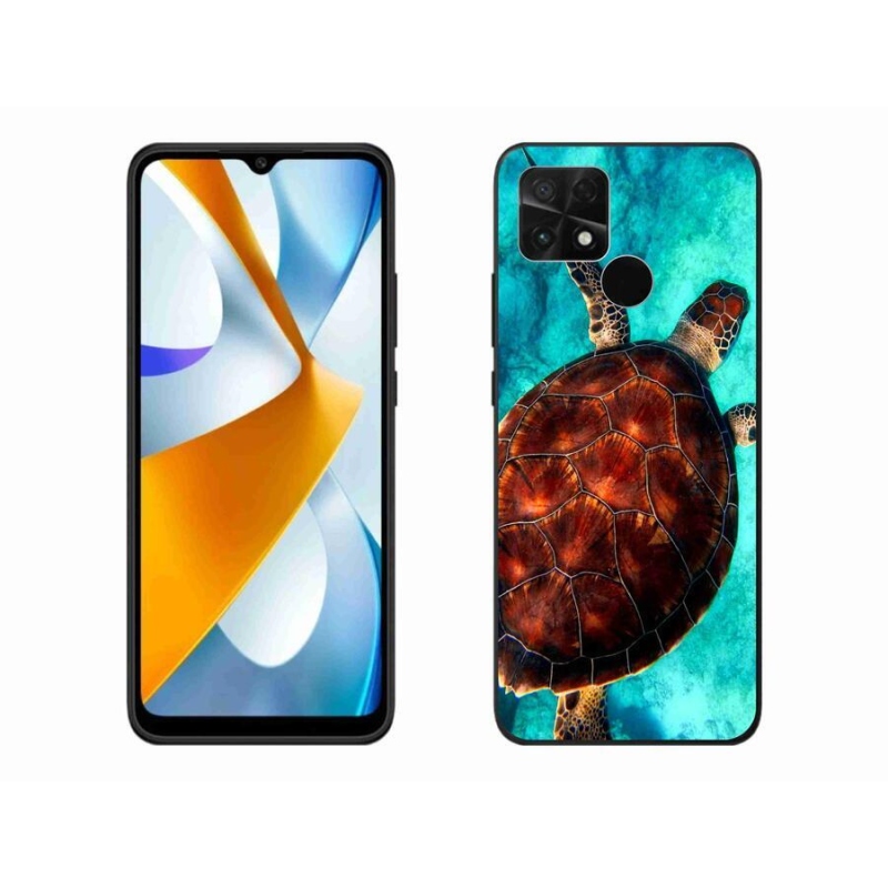 Gél borítás mmCase a Xiaomi Poco C40 készülékhez - teknősbéka
