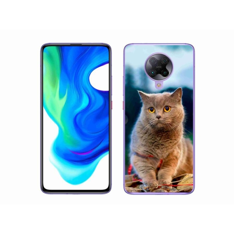 Gél borítás mmCase a Xiaomi Poco F2 Pro készülékhez - Brit kék 2