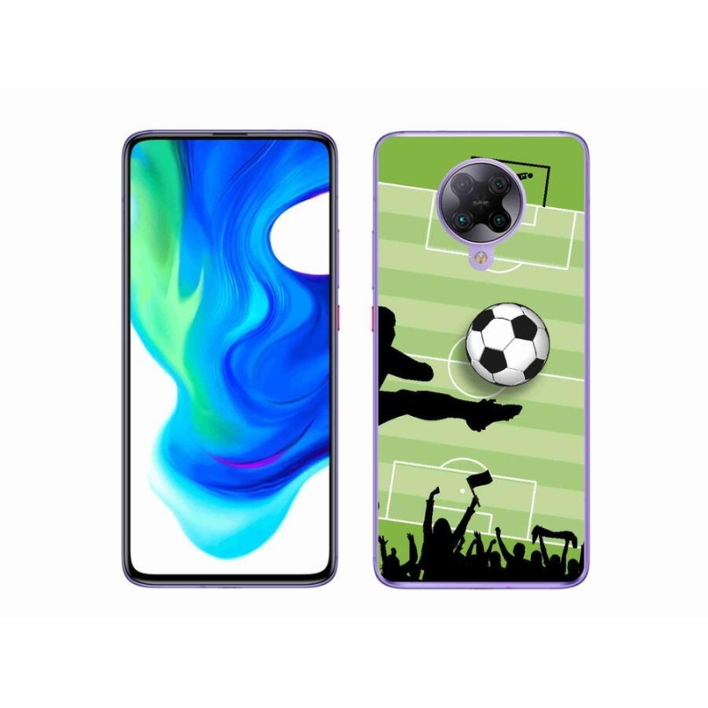 Gél borítás mmCase a Xiaomi Poco F2 Pro számára - futball 3