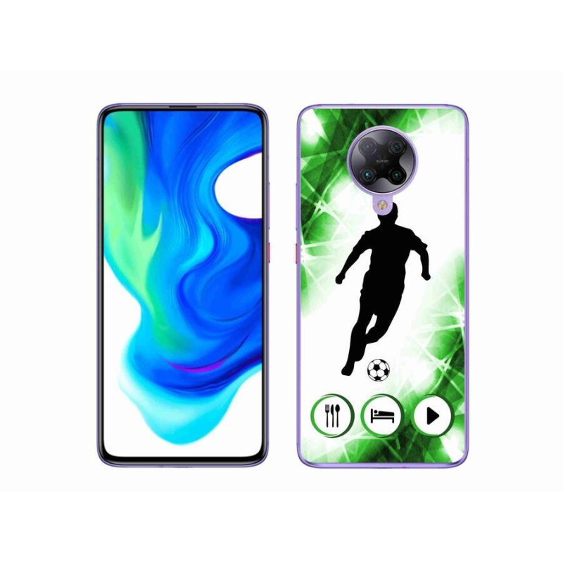 Gél borítás mmCase a Xiaomi Poco F2 Pro számára - focista