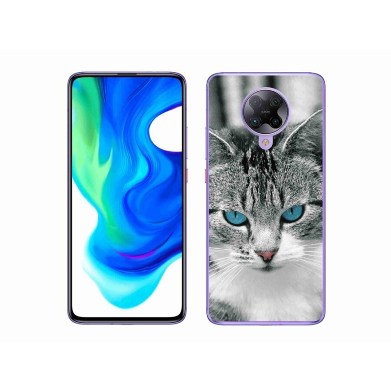 Gél borítás mmCase a Xiaomi Poco F2 Pro számára - cat view 1