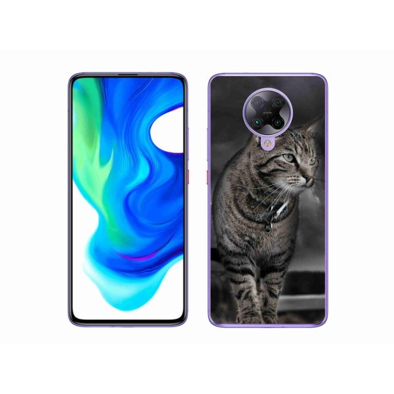 Gél borítás mmCase a Xiaomi Poco F2 Pro készülékhez - macska