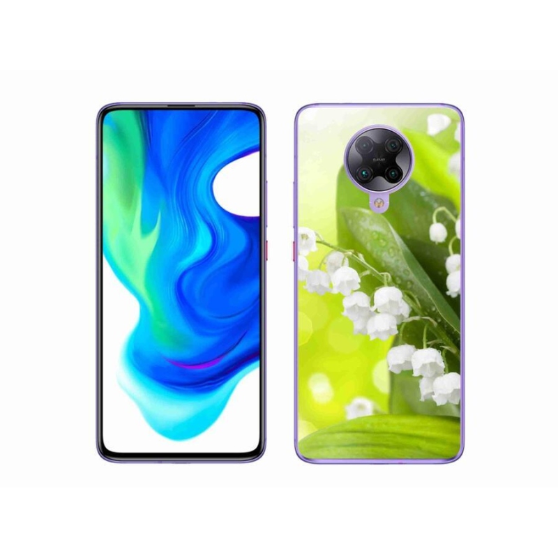 Gél borítás mmCase a Xiaomi Poco F2 Pro számára - lily of the valley