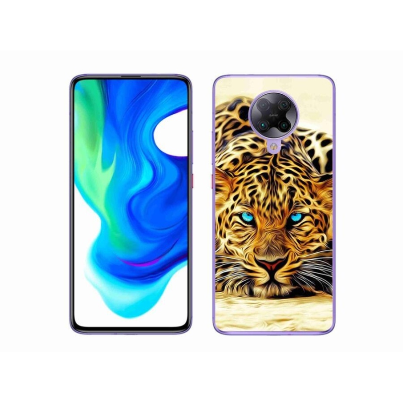 Gél borítás mmCase a Xiaomi Poco F2 Pro számára - rajzfilm tigris