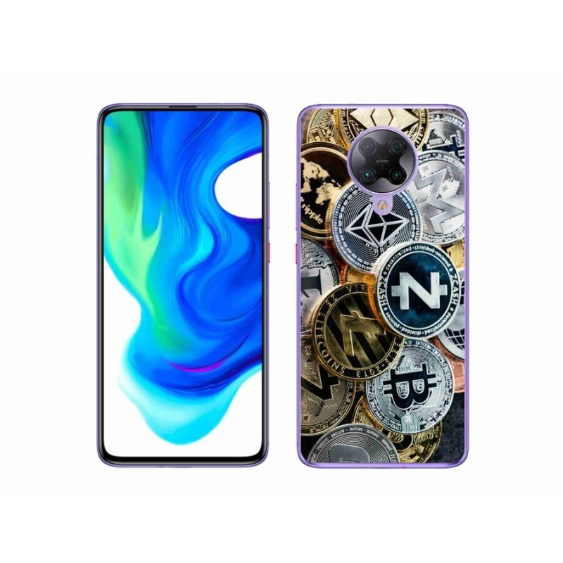 Gél borítás mmCase a Xiaomi Poco F2 Pro számára - kriptovaluták