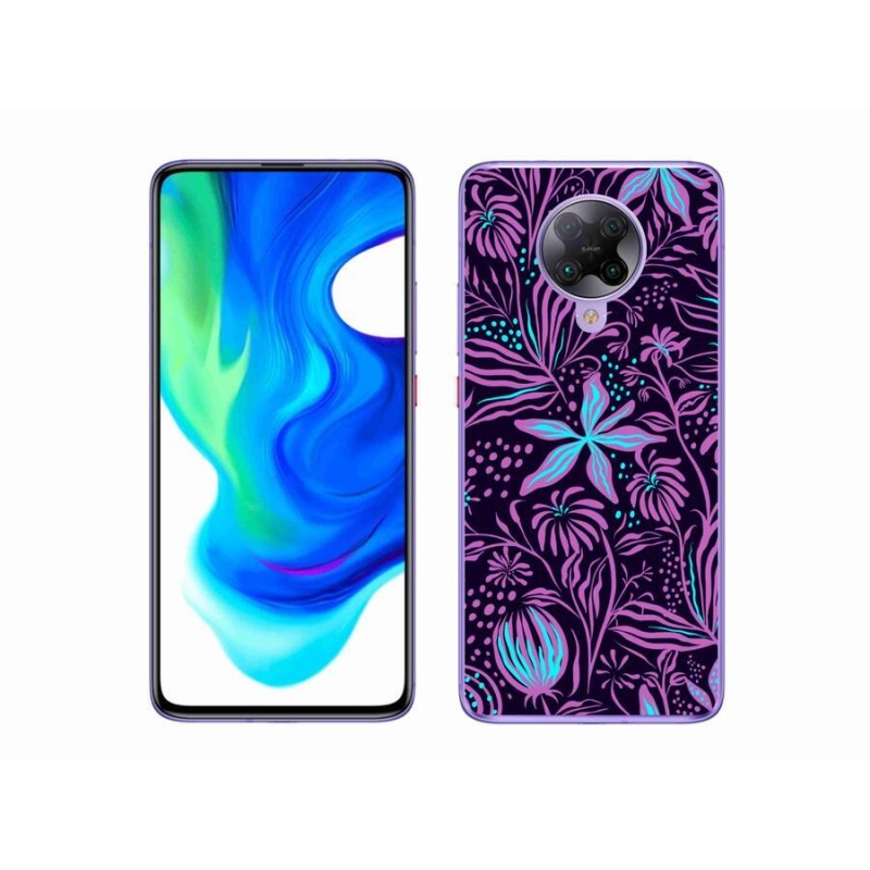 Gél borítás mmCase a Xiaomi Poco F2 Pro számára - virágok 2