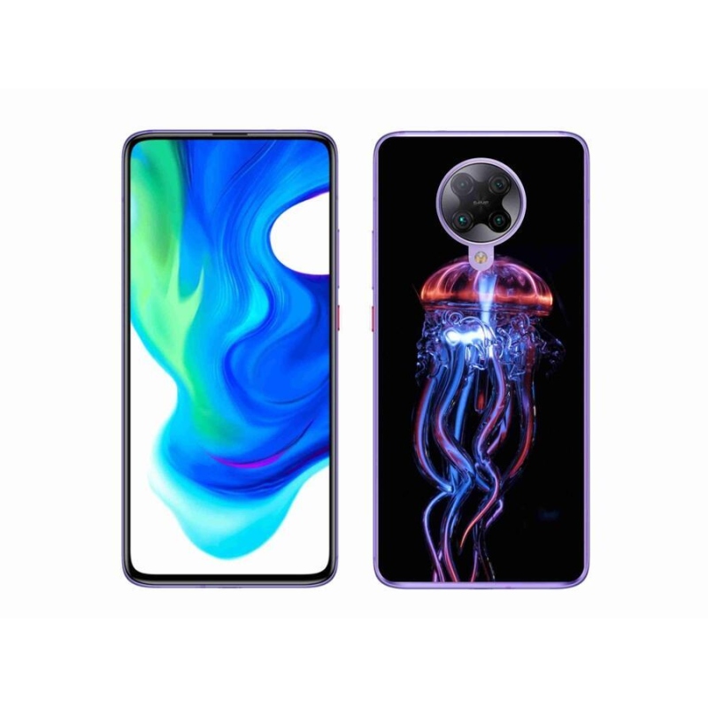 Gél borítás mmCase a Xiaomi Poco F2 Pro számára - medúza