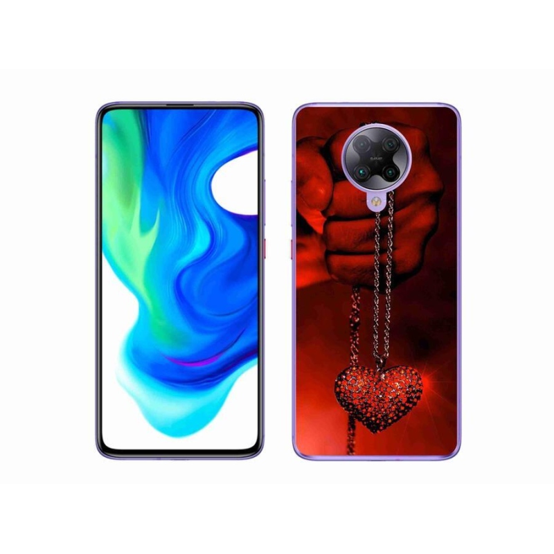 Gél borítás mmCase a Xiaomi Poco F2 Pro számára - nyaklánc