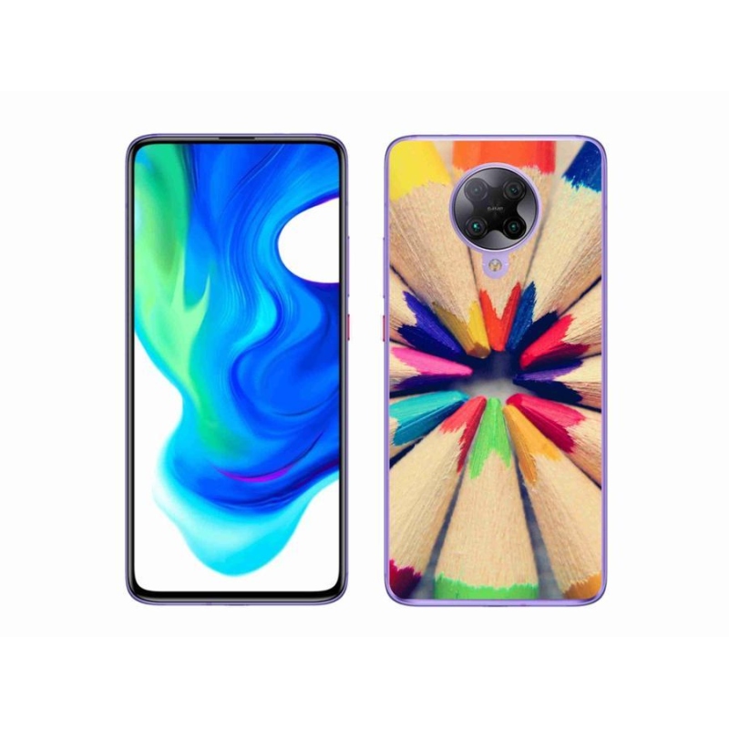 Gél borítás mmCase a Xiaomi Poco F2 Pro számára - zsírkréták