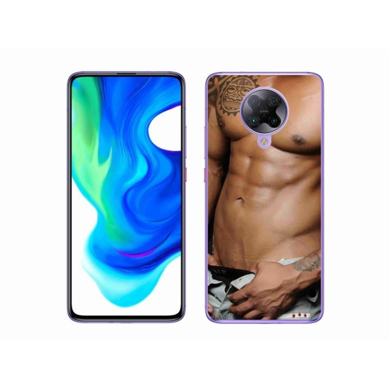 Gél borítás mmCase a Xiaomi Poco F2 Pro számára - szexi férfi