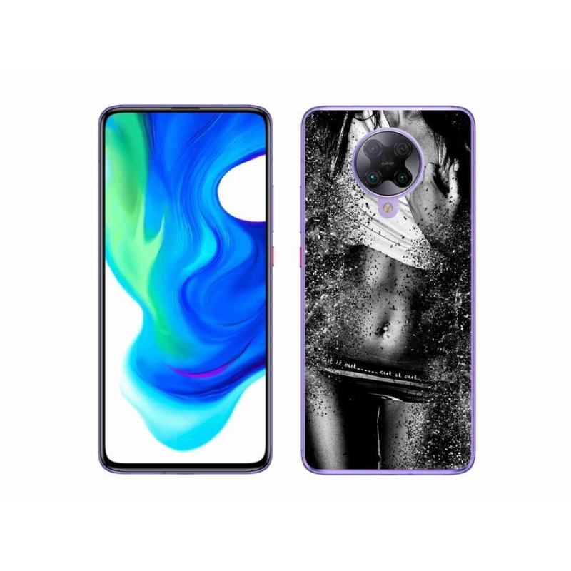 Gél borítás mmCase a Xiaomi Poco F2 Pro számára - szexi nő 1