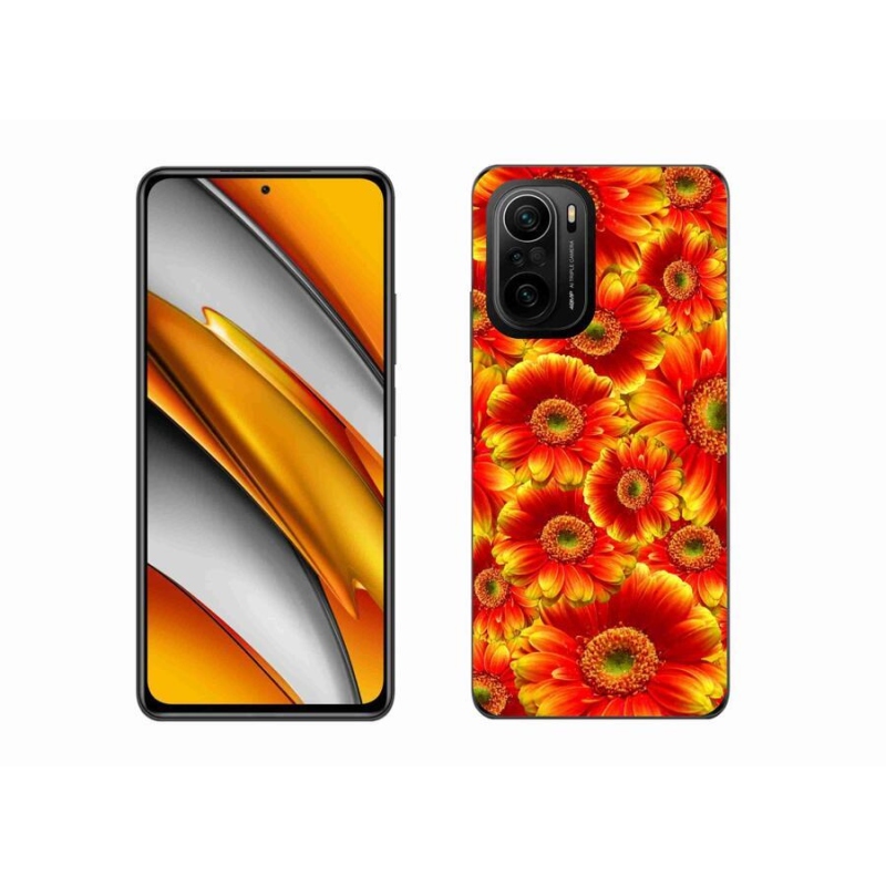 Gél borítás mmCase a Xiaomi Poco F3-hoz - gerbera 1