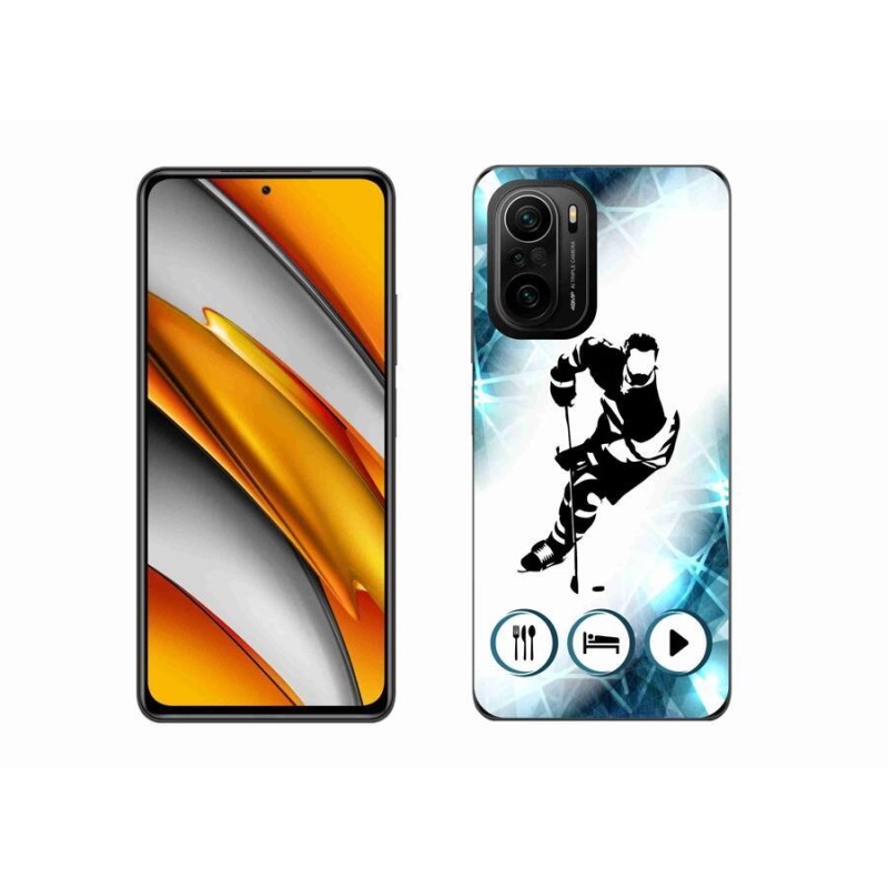 Gél borítás mmCase a Xiaomi Poco F3-hoz - jégkorong 1