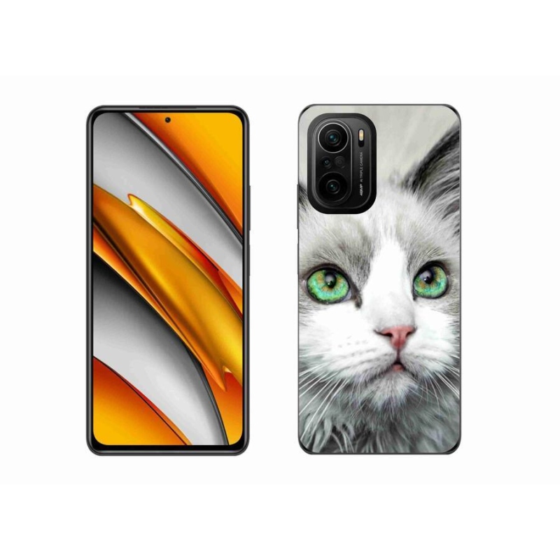 Gél borítás mmCase a Xiaomi Poco F3-hoz - macska nézet