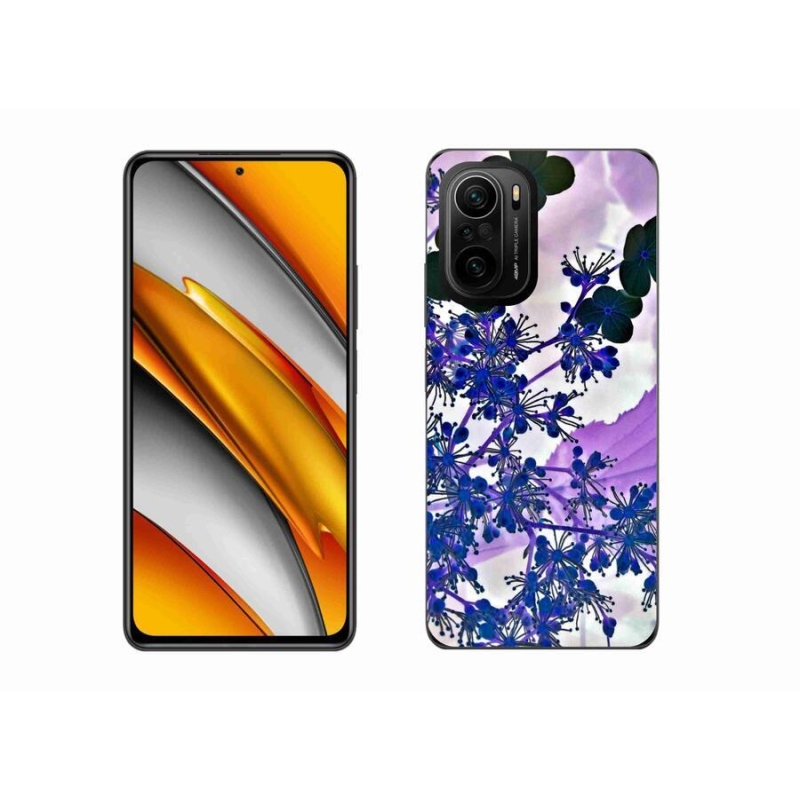 Gél borítás mmCase a Xiaomi Poco F3-hoz - hortenzia virág