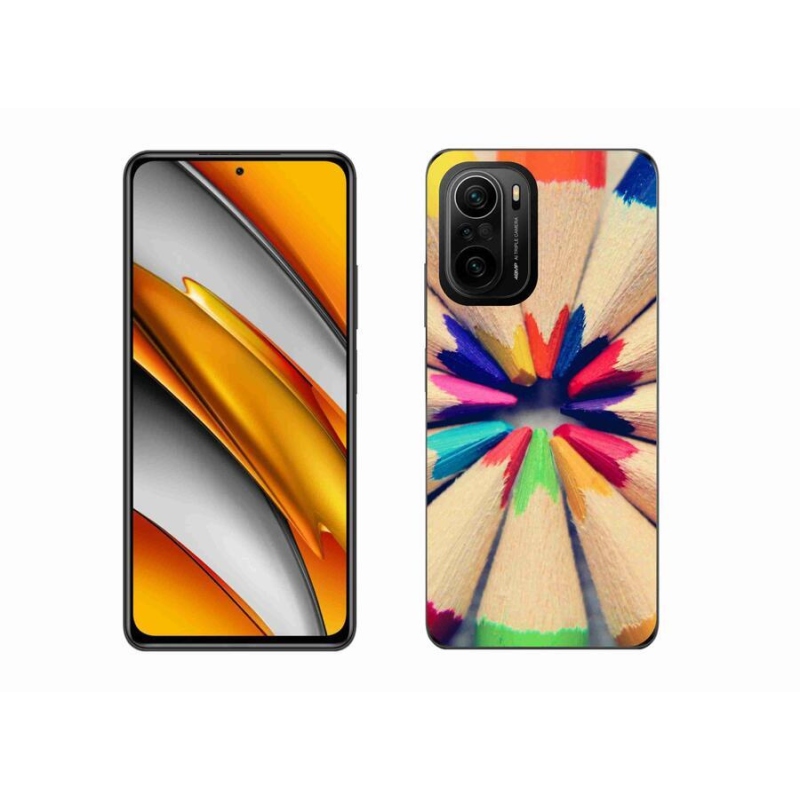 Gél borítás mmCase a Xiaomi Poco F3-hoz - zsírkréták