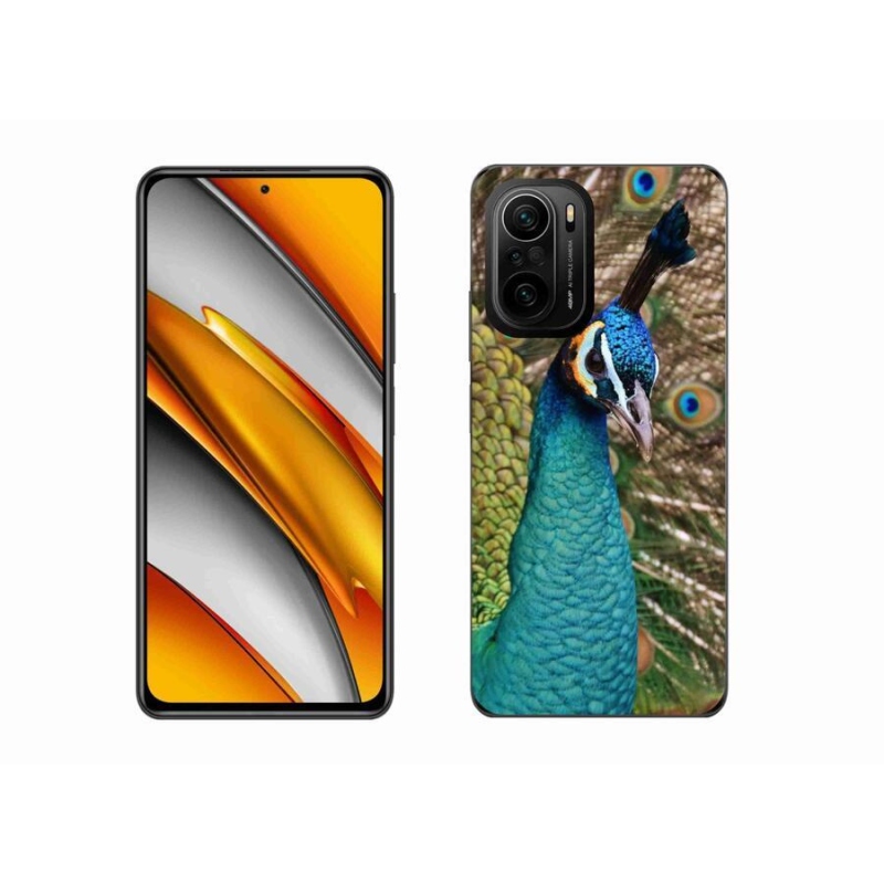 Gél borítás mmCase a Xiaomi Poco F3-hoz - páva
