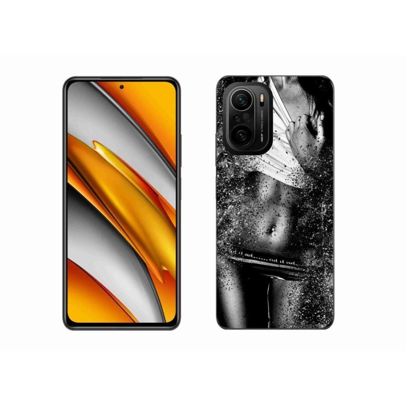Gél borító mmCase a Xiaomi Poco F3-hoz - szexi nő 1