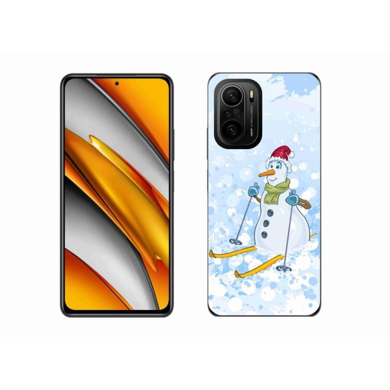 Gél borítás mmCase a Xiaomi Poco F3-hoz - hóember