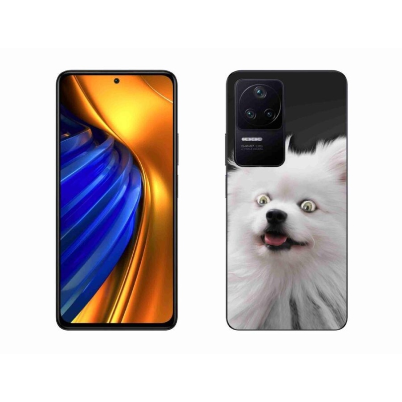 Gél borítás mmCase a Xiaomi Poco F4-hez - fehér tipp