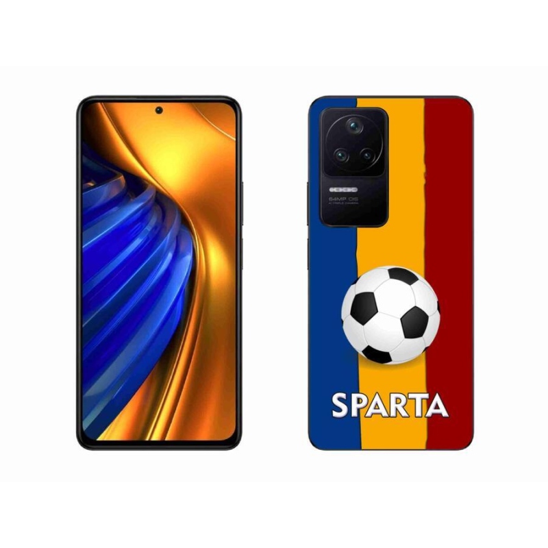Gél borítás mmCase a Xiaomi Poco F4-hez - labdarúgás 1