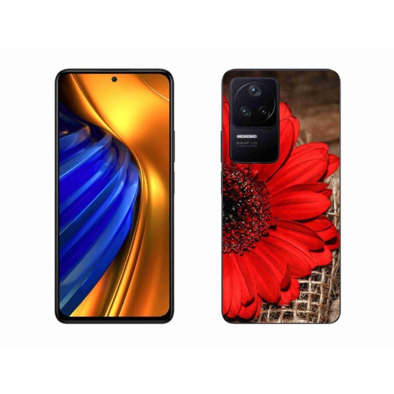 Gél borítás mmCase a Xiaomi Poco F4 készülékhez - gerbera