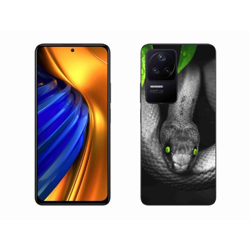 Gél borítás mmCase a Xiaomi Poco F4-hez - kígyó