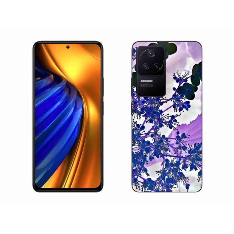 Gél borítás mmCase a Xiaomi Poco F4-hez - hortenzia virág