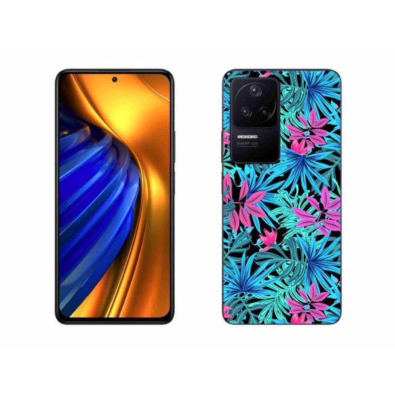 Gél borítás mmCase a Xiaomi Poco F4-hez - virágok 3