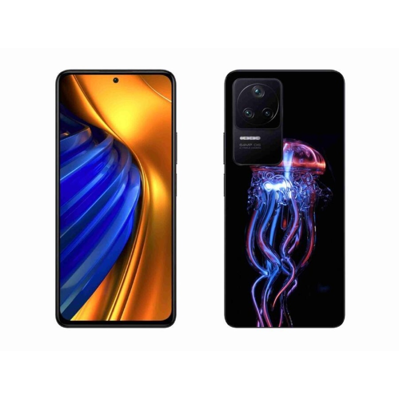 Gél borítás mmCase a Xiaomi Poco F4-hez - medúza