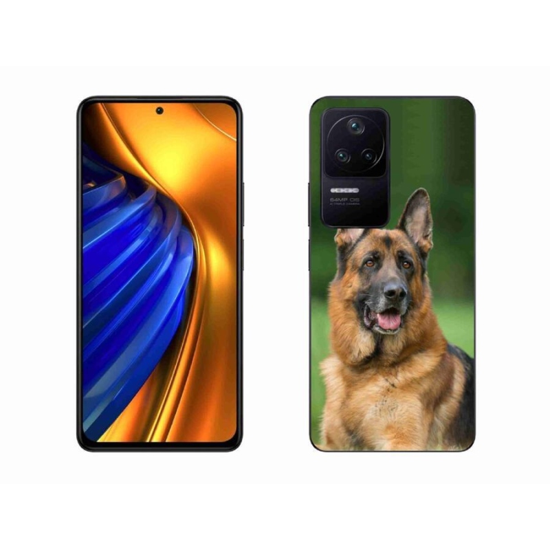 Gél borítás mmCase a Xiaomi Poco F4-hez - Német juhászkutya