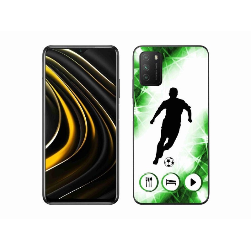 Gél borítás mmCase a Xiaomi Poco M3-hoz - focista