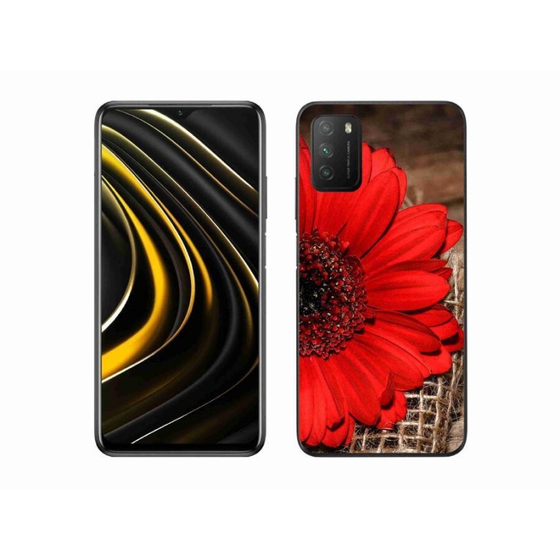 Gél borítás mmCase a Xiaomi Poco M3-hoz - gerbera