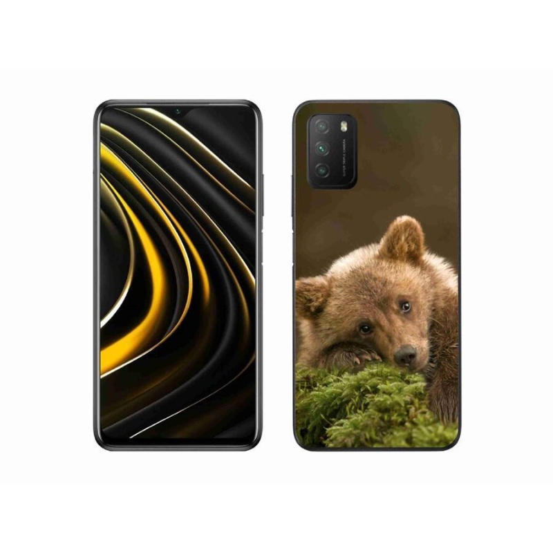 Gél borítás mmCase a Xiaomi Poco M3-hoz - medve