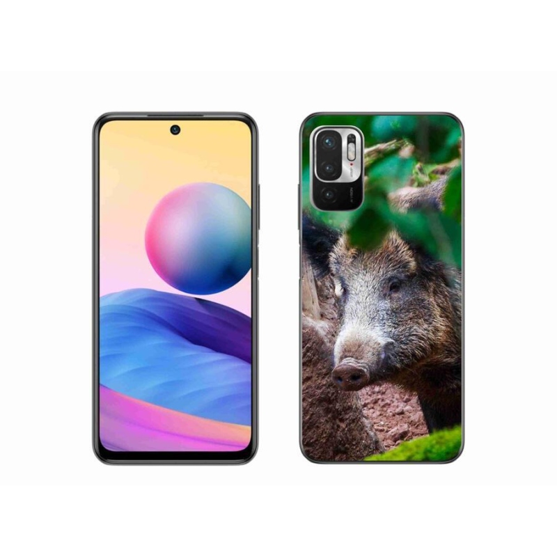 Gél borítás mmCase a Xiaomi Poco M3 Pro/5G számára - vaddisznó