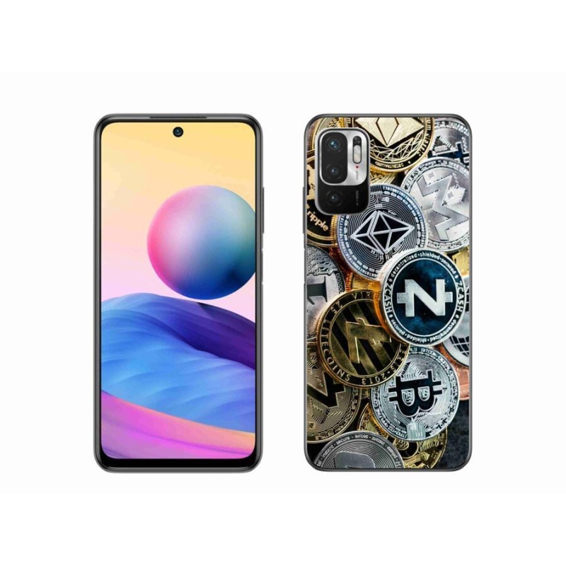 Gél borítás mmCase a Xiaomi Poco M3 Pro/5G számára - kriptovaluták