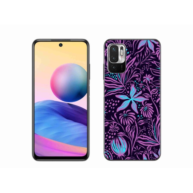 Gél borítás mmCase a Xiaomi Poco M3 Pro/5G számára - virágok 2