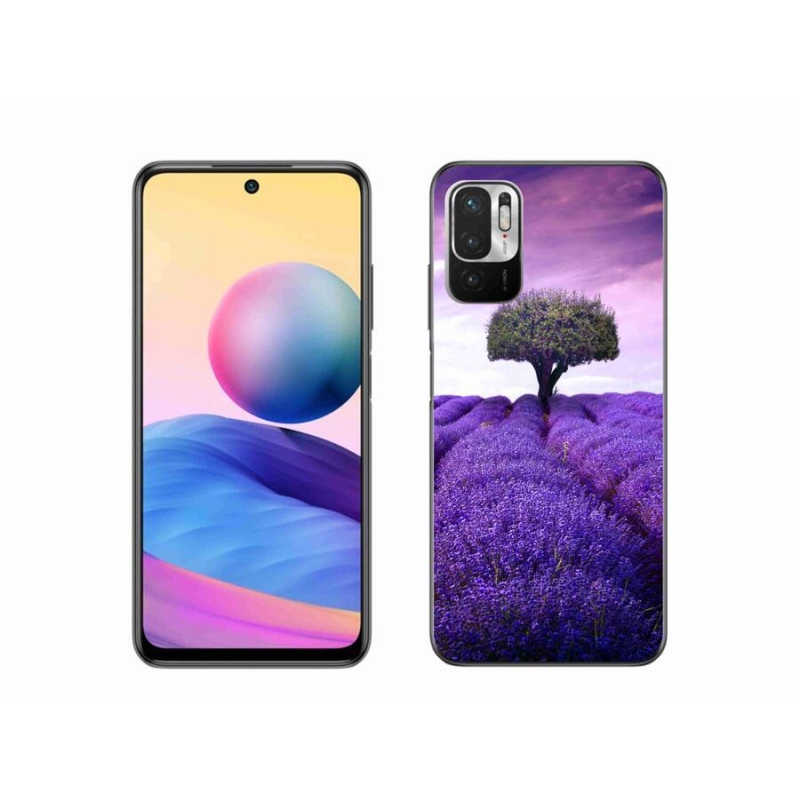 Zselés borítás mmCase a Xiaomi Poco M3 Pro/5G készülékhez - levendula réten