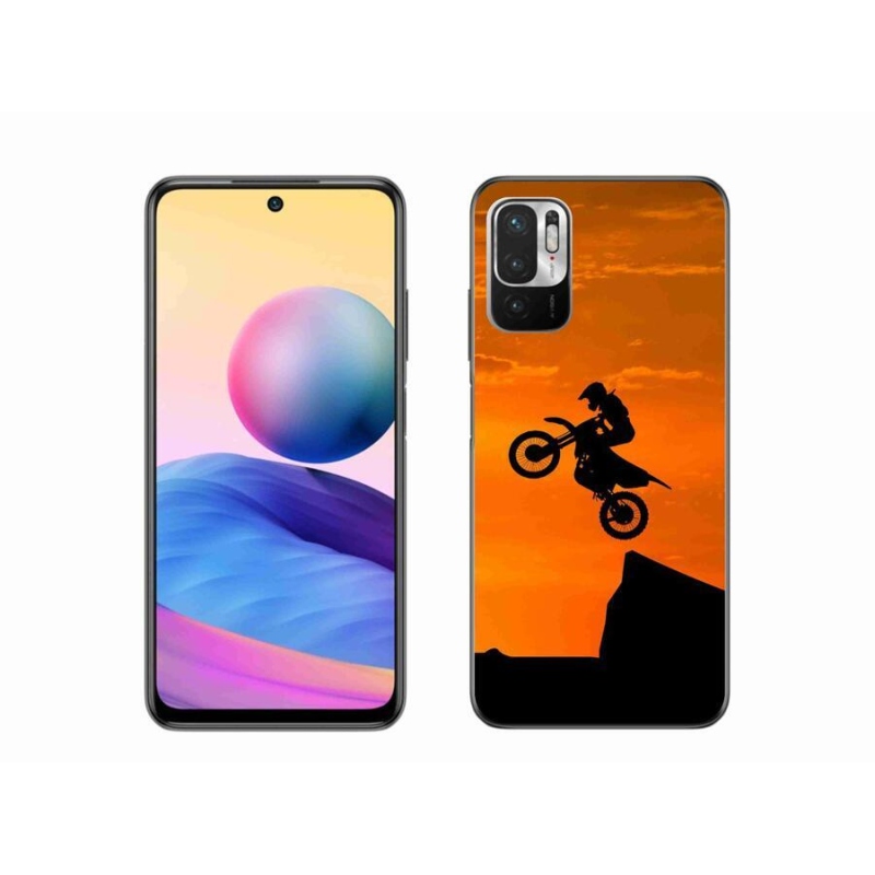 Gél borítás mmCase a Xiaomi Poco M3 Pro/5G számára - motocross
