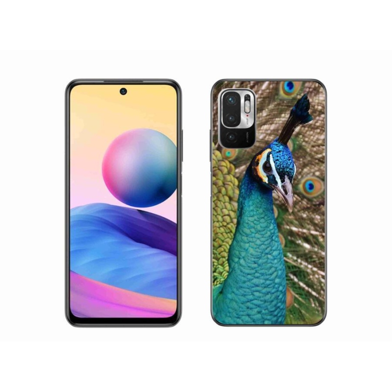 Gél borítás mmCase a Xiaomi Poco M3 Pro/5G készülékhez - páva