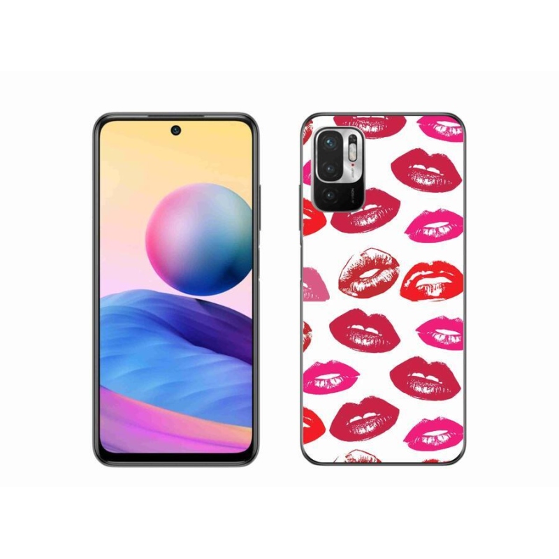 Gél borítás mmCase a Xiaomi Poco M3 Pro/5G számára - ajkak