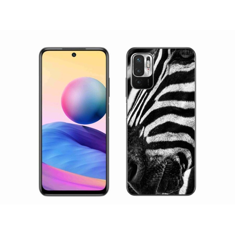 Gél borítás mmCase a Xiaomi Poco M3 Pro/5G készülékhez - zebra
