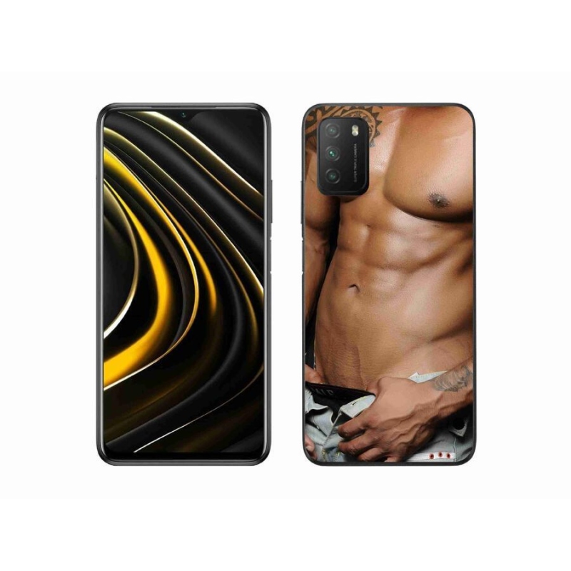 Gél borítás mmCase a Xiaomi Poco M3-hoz - szexi férfi