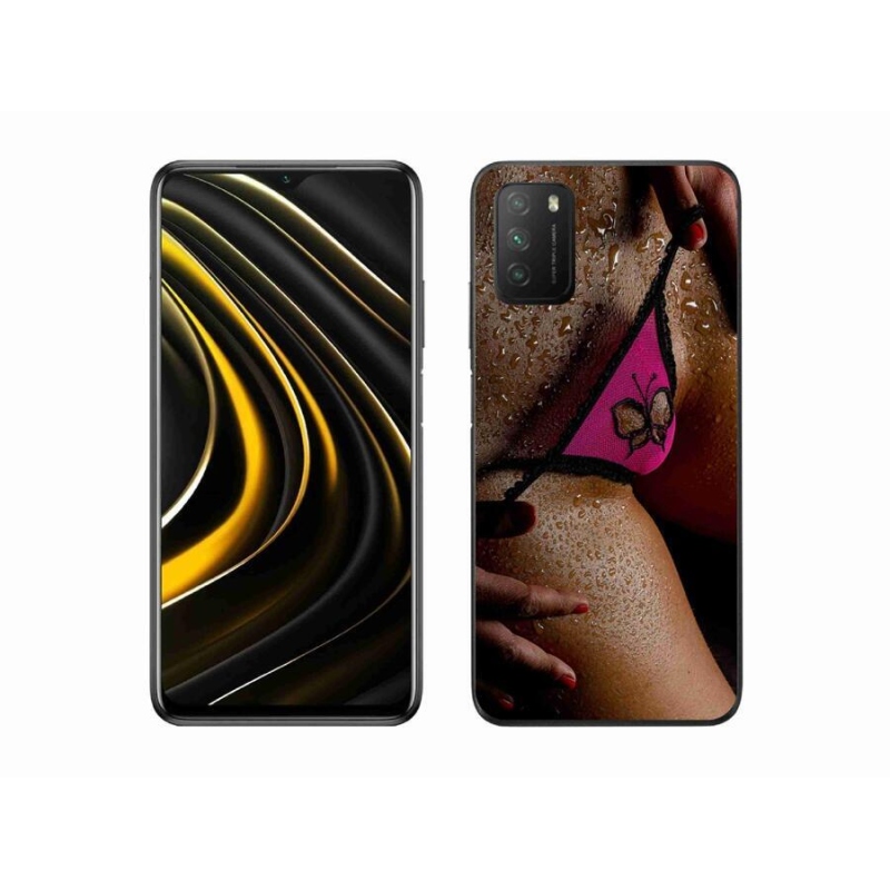 Gél borító mmCase a Xiaomi Poco M3-hoz - szexi nő