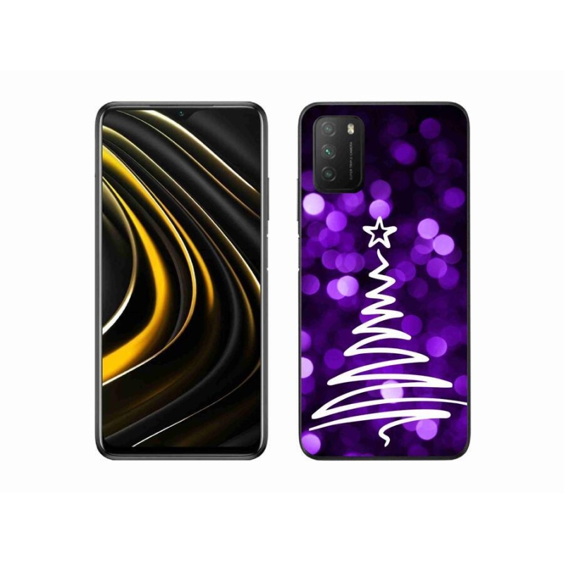 Gél borítás mmCase a Xiaomi Poco M3-hoz - fa