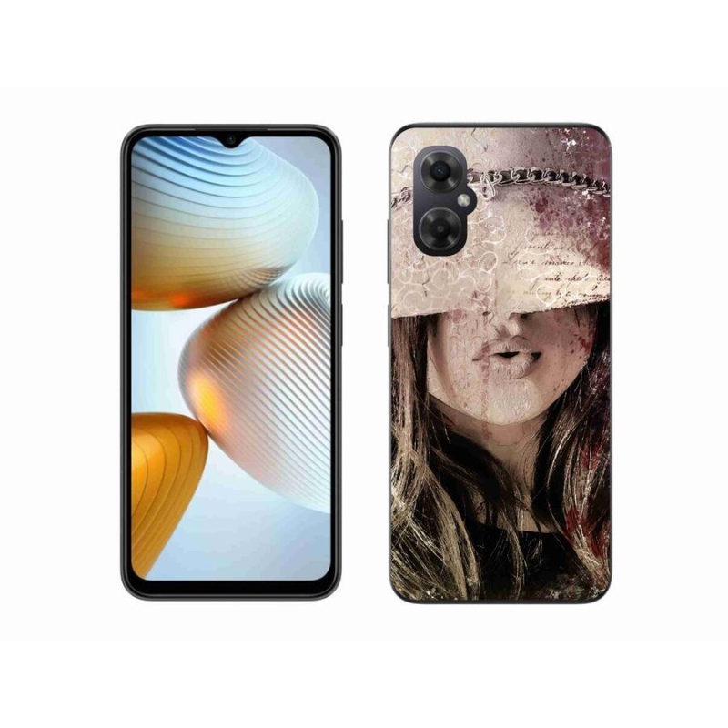 Gél borítás mmCase a Xiaomi Poco M4 5G számára - lány