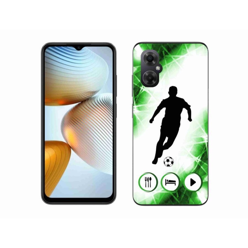 Gél borítás mmCase a Xiaomi Poco M4 5G számára - focista
