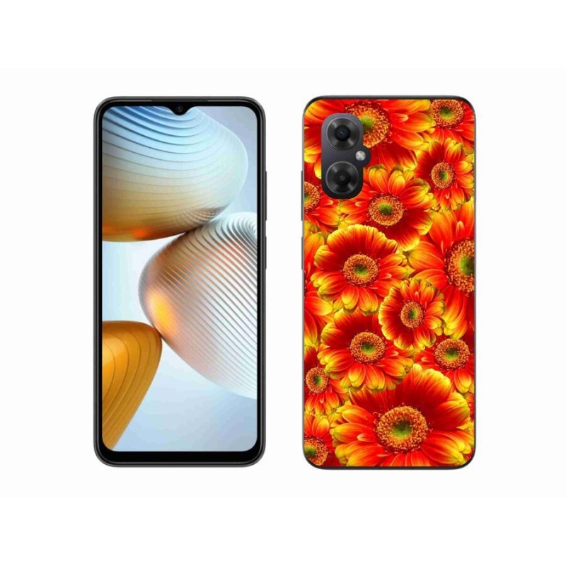 Gél borítás mmCase a Xiaomi Poco M4 5G-hez - gerbera 1